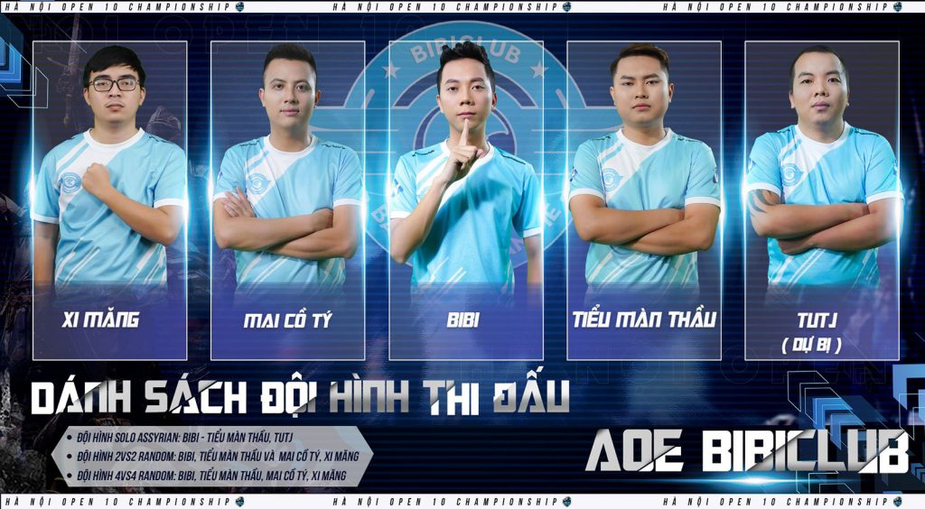 AoE Hà Nội Open 10 Championship - Clan Bibiclub