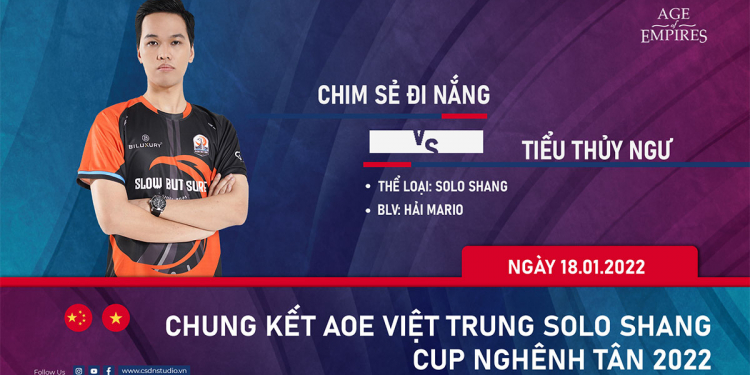 Chung Kết AoE Việt Trung Solo Shang Cup Nghênh Tân 2022