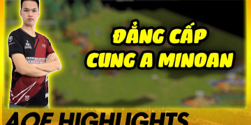Cung A Trong Tay Chim Sẻ Đi Nắng Chấp Cả Đối Thủ Lên 4 | Aoe Highlights