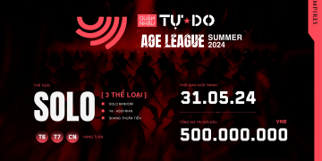 Thông Cáo Báo Chí Giải đấu Quán Nhậu Tự Do Aoe League Summer 2024