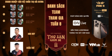 Công bố đội hình Thợ Săn Chim Sẻ mùa 2 – Tuần 8