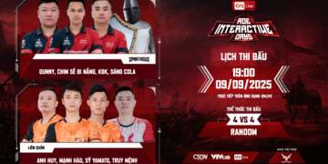 AOE INTERACTIVE DAYS – LỊCH THI ĐẤU TUẦN ĐẦU TIÊN