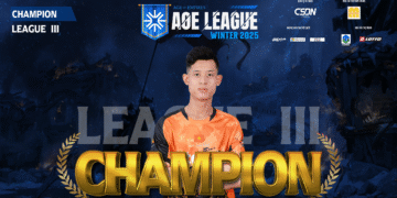 SĨ YAMATO LÊN NGÔI VÔ ĐỊCH LEAGUE III AOE LEAGUE WINTER 2025 SIÊU THUYẾT PHỤC