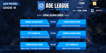 TOP 3 GAME THỦ XỨNG ĐÁNG CÓ MẶT TẠI VÒNG QUẦN CHIẾN CỦA AOE LEAGUE III ĐÃ LỘ DIỆN