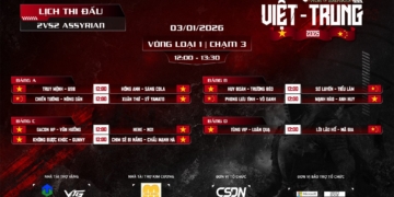 LỊCH THI ĐẤU CHÍNH THỨC – NỘI DUNG 2VS2 ASSYRIAN
